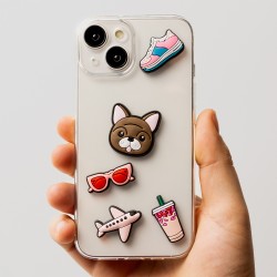 3D стикери Pink, комплект от 5 броя