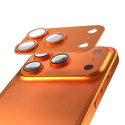 Etteri протектор задна камера пълна защита за iPhone 17 Pro Max (6.9), оранжев