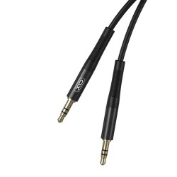 Кабел AUX XO NB-R175A 2 pins MBX, 1м, Черен