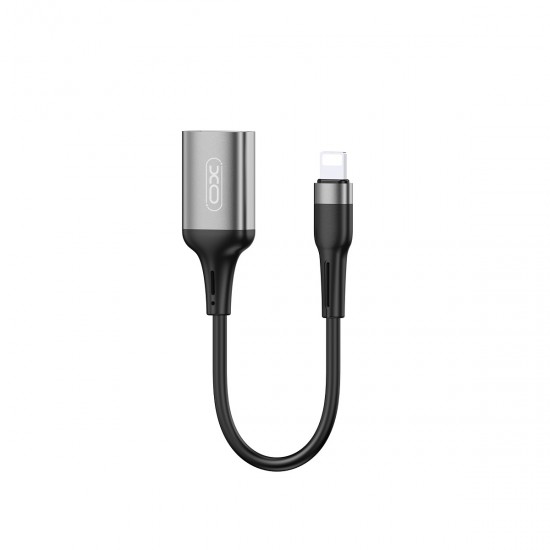 Кабел OTG XO NB201, Lightning към USB, Черен от Fonax.bg