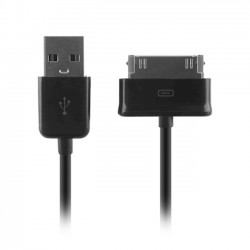 Кабел USB - 30-pin, Forever в кутия, За Samsung Galaxy TAB, Черен