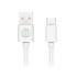 Кабел USB-A - USB-C, Forever 1м 3A в кутия, Бял
