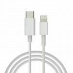 Кабел USB-C - Lightning, MBX за iPhone, Бял