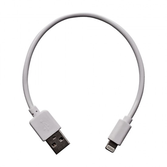 Кабел USB MBX, Lightning към мъжко USB, Бял от Fonax.bg