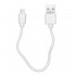 Кабел USB - Micro USB, MBX 20см, Бял