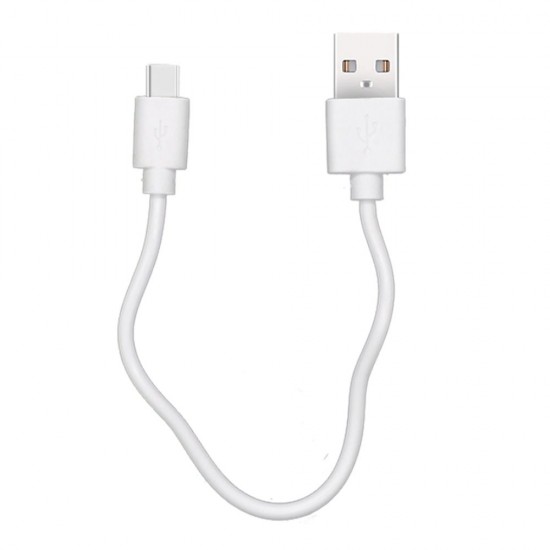 Кабел USB MBX 20см, Micro USB, Бял от Fonax.bg