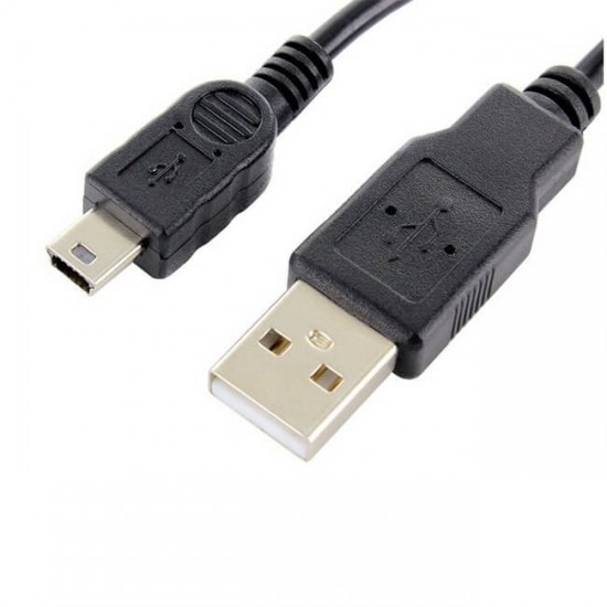 Кабел USB MBX, Mini USB, Черен от Fonax.bg