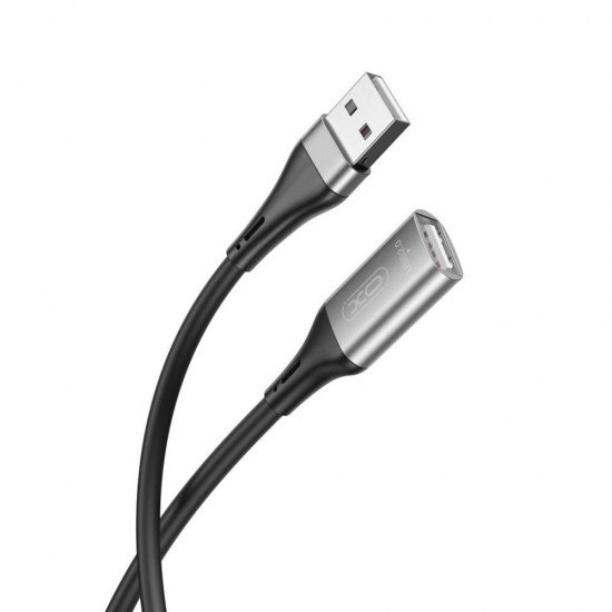Кабел USB XO NB219, Удължител към женско USB 2.0, 3м в кутия, Черен от Fonax.bg