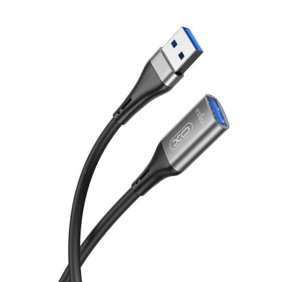 Кабел USB XO NB220, Удължител към женско USB 3.0, 2м в кутия, Черен от Fonax.bg