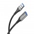 Кабел USB - USB 3.0 женско, удължител, XO NB220 2м в кутия, Черен