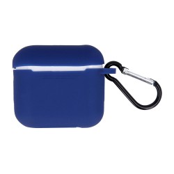 Калъф силиконов за Airpods 3 слушалки bSmart, Тъмносин