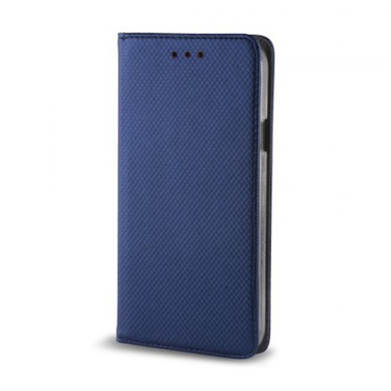 Калъф тефтер флип bSmart Magnet Book страничен, За Samsung Galaxy A06, Тъмносин от Fonax.bg