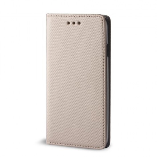 Калъф тефтер флип bSmart Magnet Book страничен, За Samsung Galaxy A06, Златист от Fonax.bg