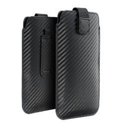 Калъф универсален джоб bSmart Pocket Carbon размер S, до 5.4", Черен