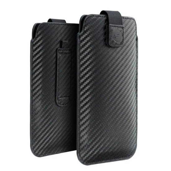 Калъф универсален джоб bSmart Pocket Carbon размер S, до 5.4, Черен от Fonax.bg