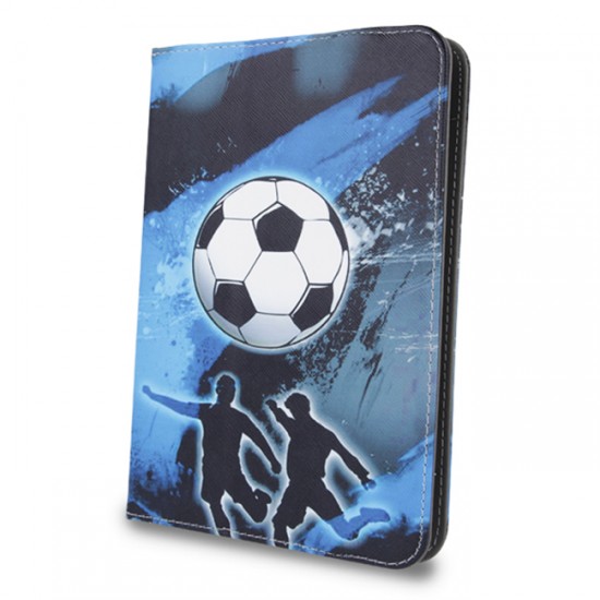 Калъф за таблет MBX Fashion универсален 7-8 инча, Многоцветен, Футбол от Fonax.bg