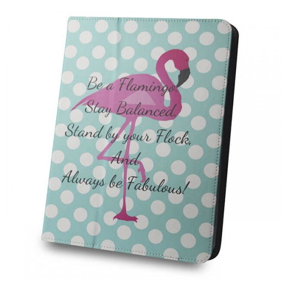 Калъф за таблет MBX Fashion универсален 9-10 инча, Многоцветен, Фламинго от Fonax.bg