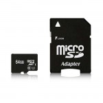 Карта памет Micro SD 64GB, (Class 10) + adapter