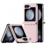 Кожен кейс Dux Ducis BRIL, За Samsung Galaxy Z Flip6, Розов