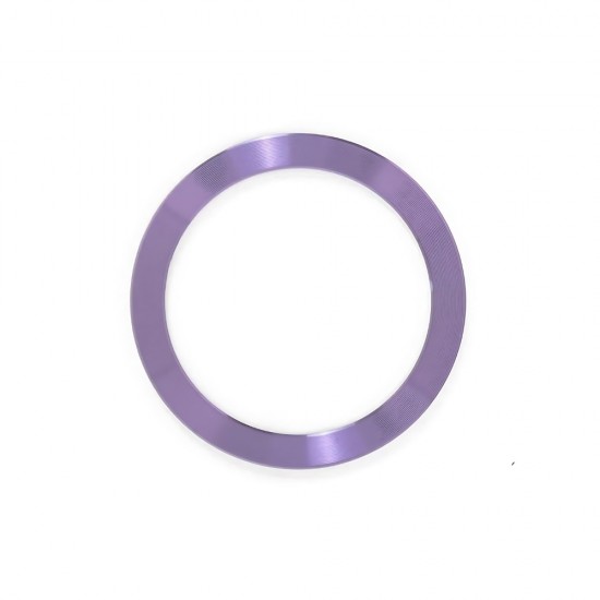 Кръгъл ринг-стикер bSmart Magnetic, съвместим с MagSafe аксесоари, Лилав от Fonax.bg