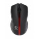 Оптична безжична мишка Rebeltec Galaxy, Черна/Червено от Fonax.bg