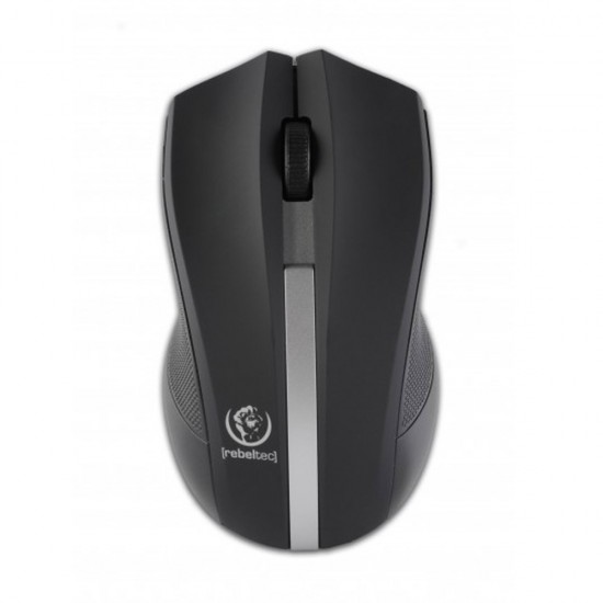 Оптична безжична мишка Rebeltec Galaxy, Черна/Сребристо от Fonax.bg