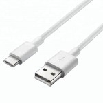 Оригинален кабел Samsung USB-A - USB-C, DG970BWE, 1.5м в плик, Бял