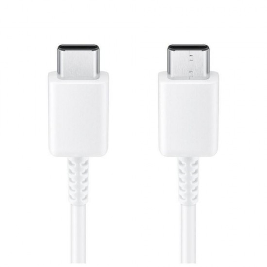 Оригинален кабел Type C-Type C Samsung EP-DA705BBE, 1м, 3A, в плик, Бял от Fonax.bg