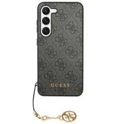 Оригинален кейс Guess 4G Charms Collection, За Samsung Galaxy S24 Ultra (S928B), Черен