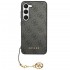 Оригинален кейс Guess 4G Charms Collection, За Samsung Galaxy S24 Ultra (S928B), Черен