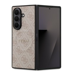 Оригинален кейс Guess 4G Ring Classic Logo MagSafe, За Samsung Galaxy Z Fold7, Розов