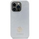 Оригинален кейс Guess 4G Strass Metal Logo, За iPhone 15 (6.1), Сребрист от Fonax.bg