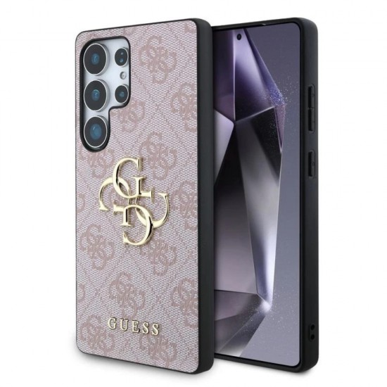 Оригинален кейс Guess Big 4G Logo Classic, За Samsung Galaxy S25 Ultra, Розов от Fonax.bg