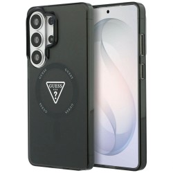 Оригинален кейс Guess IML Gradient Triangle MagSafe за Samsung Galaxy S26 Ultra, черен