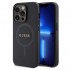 Оригинален кейс Guess Saffiano MagSafe, За iPhone 15 Pro Max (6.7), Черен