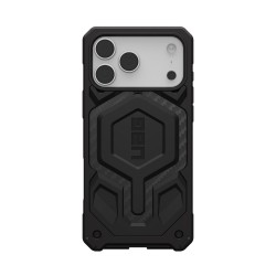 Оригинален кейс UAG Monarch Pro Carbon Fiber, За iPhone 17 Pro Max (6.9), Черен