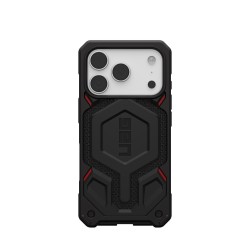 Оригинален кейс UAG Monarch Pro Kevlar, За iPhone 17 Pro (6.3), Черен
