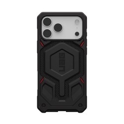 Оригинален кейс UAG Monarch Pro Kevlar, За iPhone 17 Pro Max (6.9), Черен