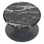 Оригинален попсокет PopSockets® PopGrip Basic Mod Marble, Черен