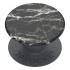 Оригинален попсокет PopSockets® PopGrip Basic Mod Marble, Черен