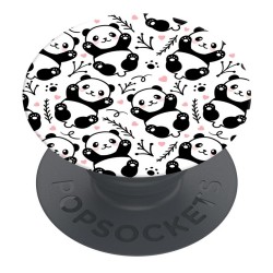 Оригинален попсокет PopSockets® PopGrip Basic Panda Boom, Многоцветен