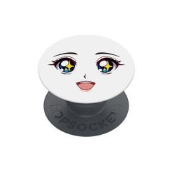 Оригинален попсокет PopSockets® PopGrip Basic Sparkle Eyes, Многоцветен