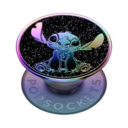 Оригинален попсокет PopSockets® PopGrip Enamel Oil Slick Stitch, Многоцветен