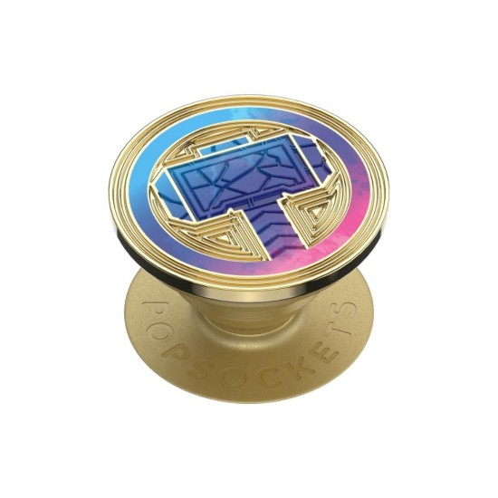 Оригинален попсокет PopSockets® PopGrip License Enamel Mighty Thor’s Hamer, Многоцветен от Fonax.bg