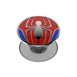 Оригинален попсокет PopSockets® PopGrip License Enamel Spiderman Peter Parker Suit, Многоцветен
