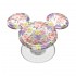 Оригинален попсокет PopSockets® PopGrip PopOut Earridescent Mickey Cascading Flowers, Многоцветен