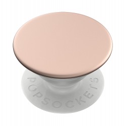 Оригинален попсокет PopSockets® PopGrip Premium Aluminum, Розово-златен