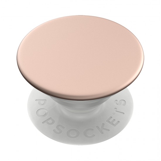 Оригинален попсокет PopSockets® PopGrip Premium Aluminum, Розово-златен от Fonax.bg