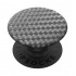 Оригинален попсокет PopSockets® PopGrip Premium Carbonite Weave, Сребрист
