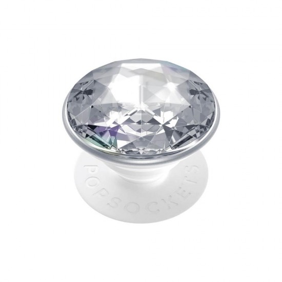 Оригинален попсокет PopSockets® PopGrip Premium Disco Crystal Silver, Сребрист от Fonax.bg